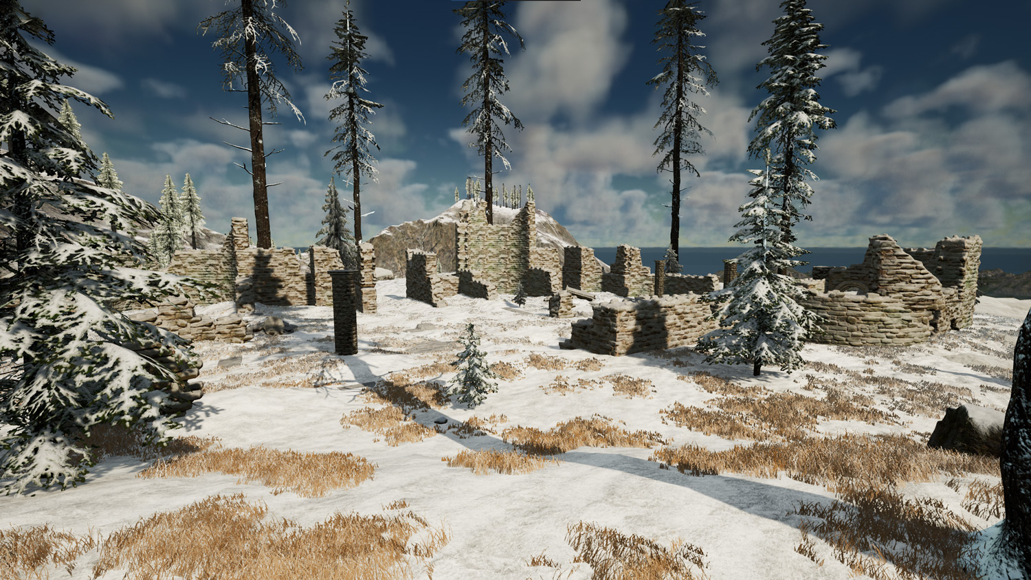 Mortal Online Map - Top Castle Mountain Ruins
